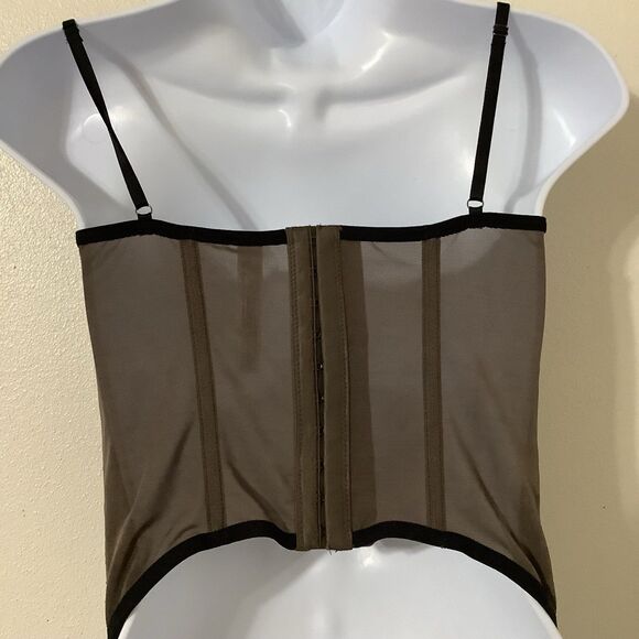 NWT Out from Under Y2K Style Gothic Whimsigoth Lacey Office Siren Corset Large - Picture 4 of 9